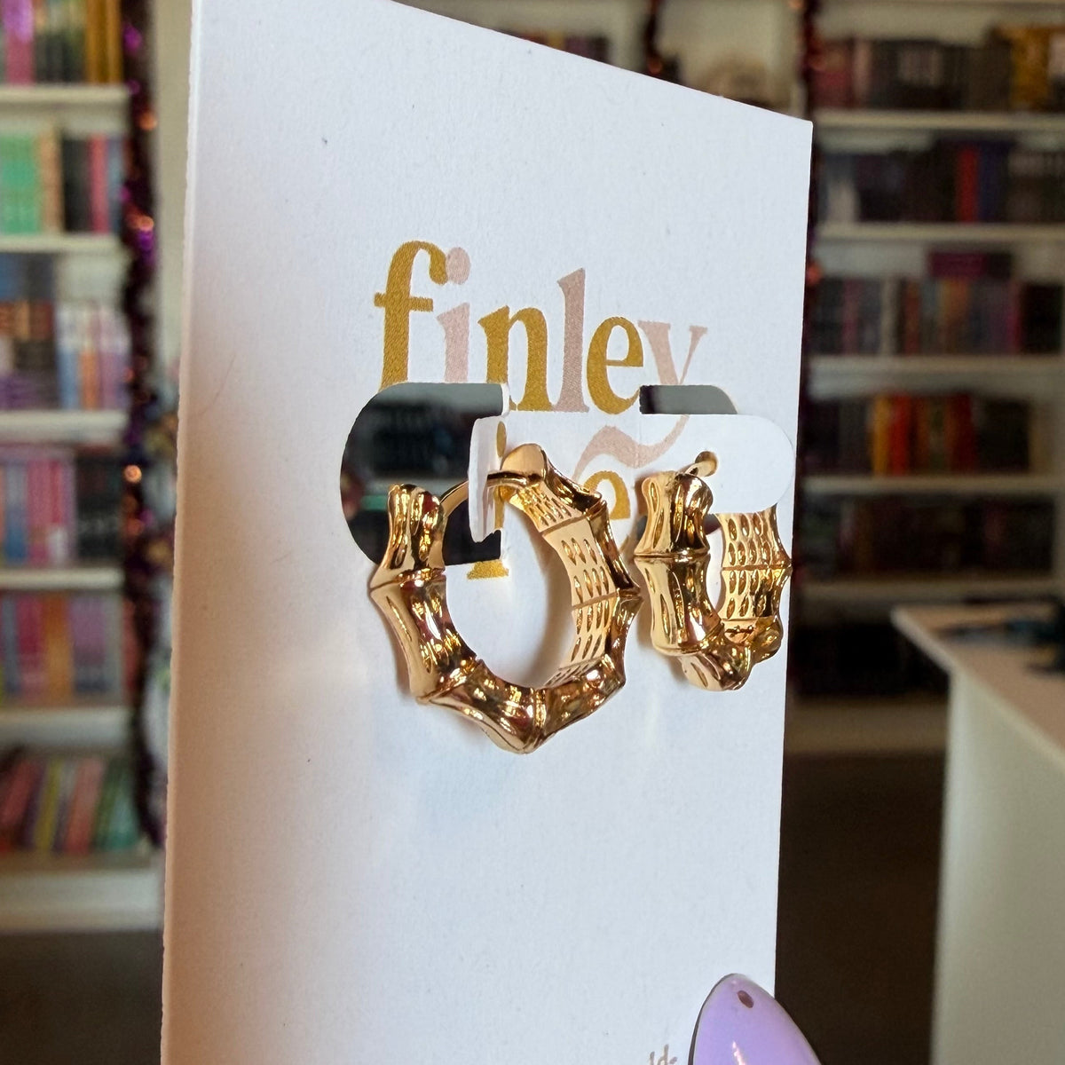Spiked Huggies Earrings