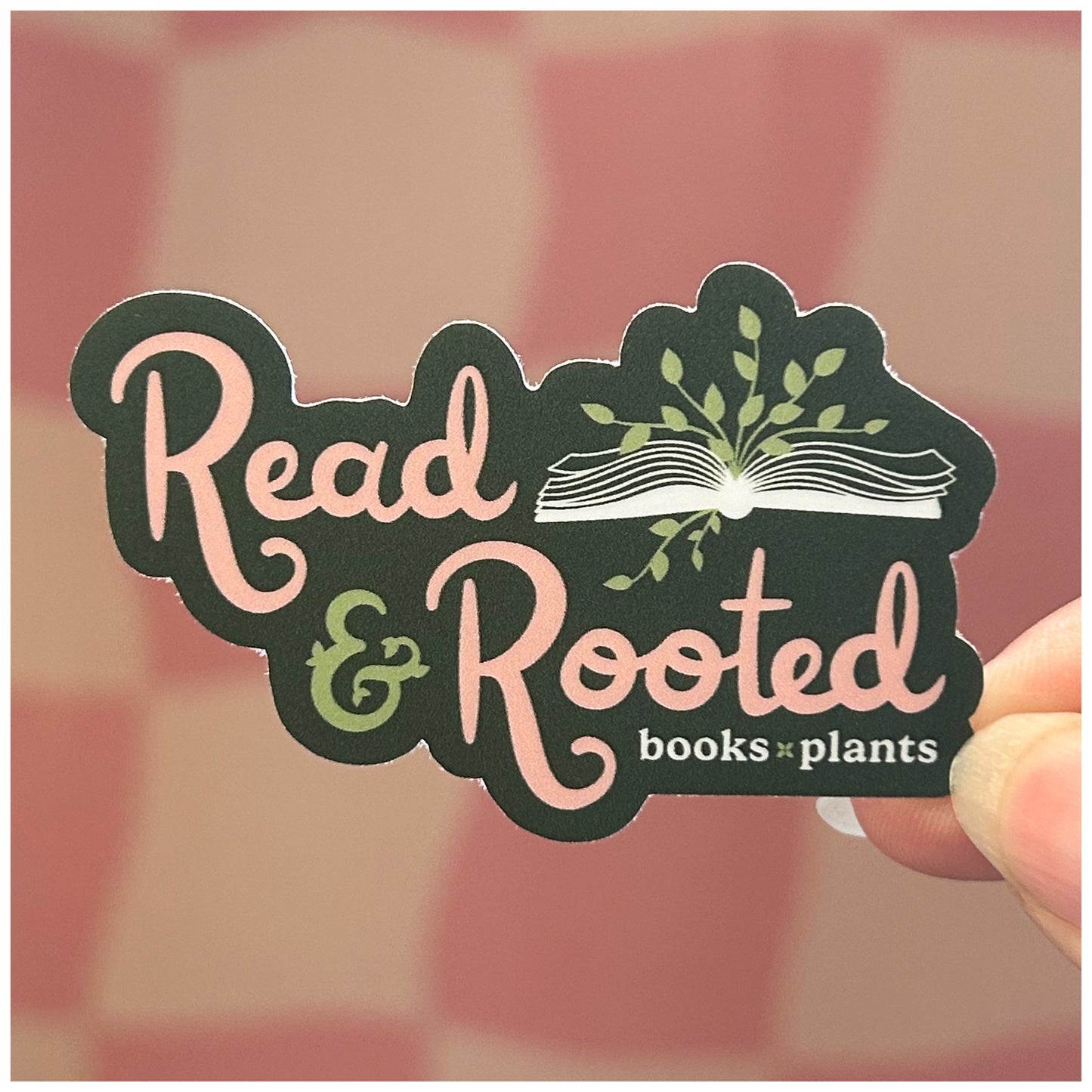 Sticker - Read & Rooted Logo