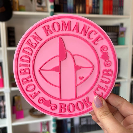 3D Print - Forbidden Romance Book Club Sign