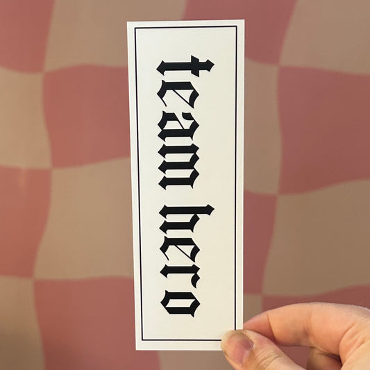 Bookmark - Team Hero