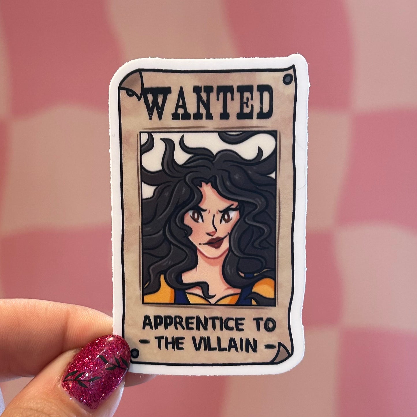 Sticker - Evie Wanted Poster (Assistant to the Villain)