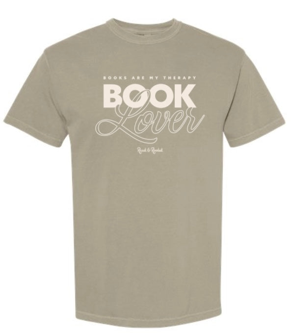 Books Are My Therapy Shirt (In-Store Stock)