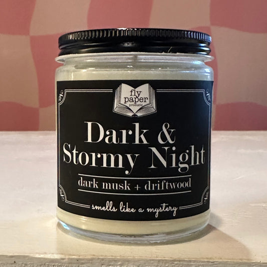 Bookish Candle - Dark & Stormy Night
