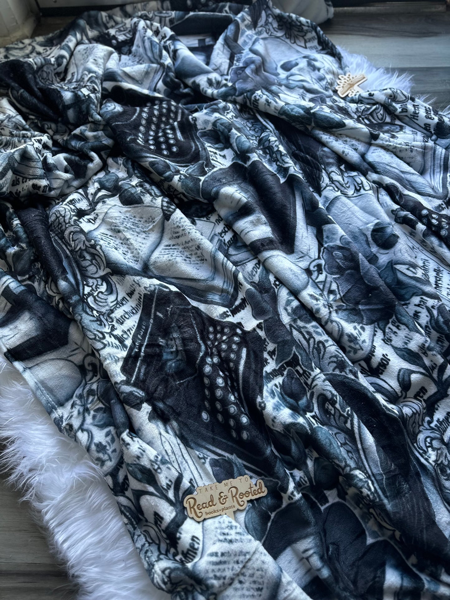 Dark Academia Blanket