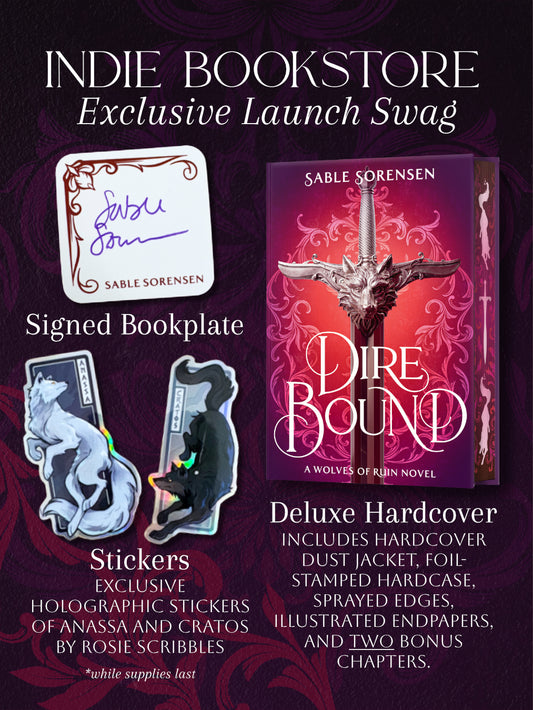 Dire Bound (Deluxe Limited Edition) (The Wolves of Ruin 1) - Sable Sorensen