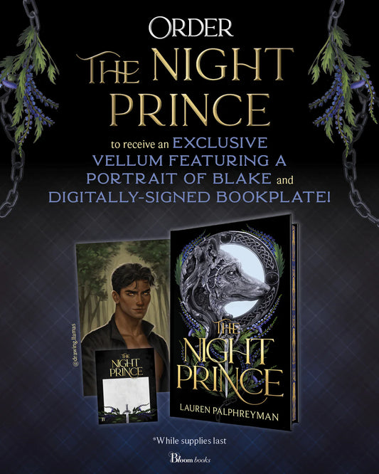 (PREORDER 2/10/26) The Night Prince (Deluxe Edition) (Wolf King 2) - Lauren Palphreyman