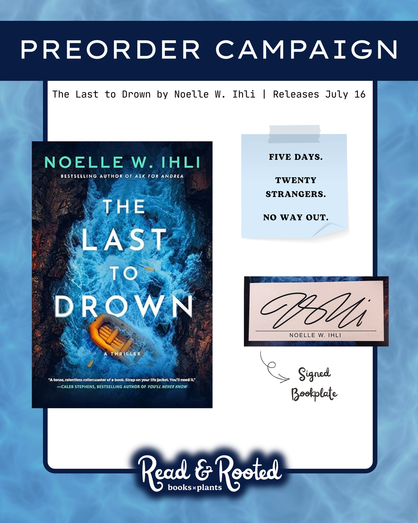 (PREORDER 7/16/26) The Last to Drown - Noelle West Ihli