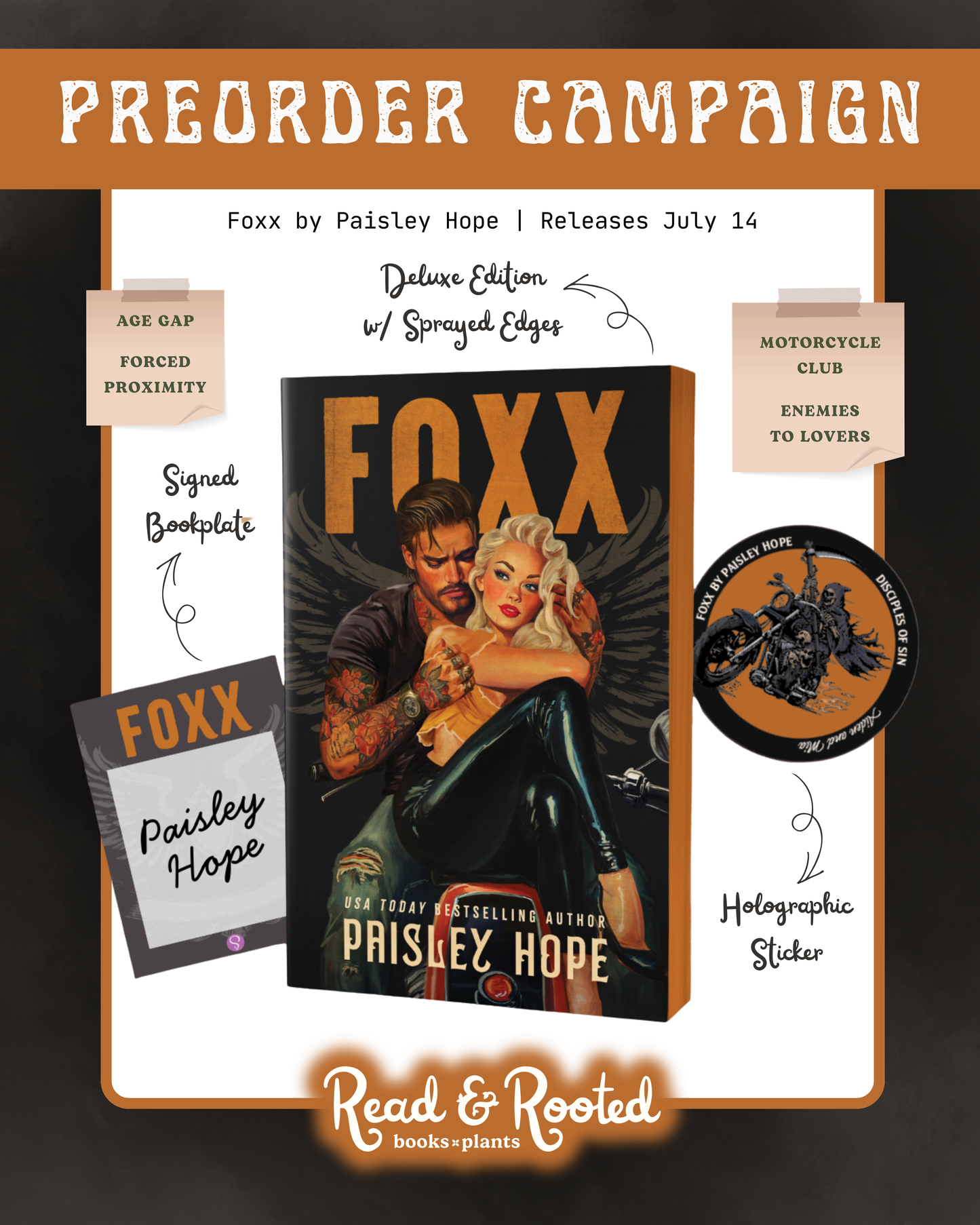 (PREORDER 7/14/26) Foxx (Deluxe Edition) (The Soldiers of Bedlam 3) - Paisley Hope