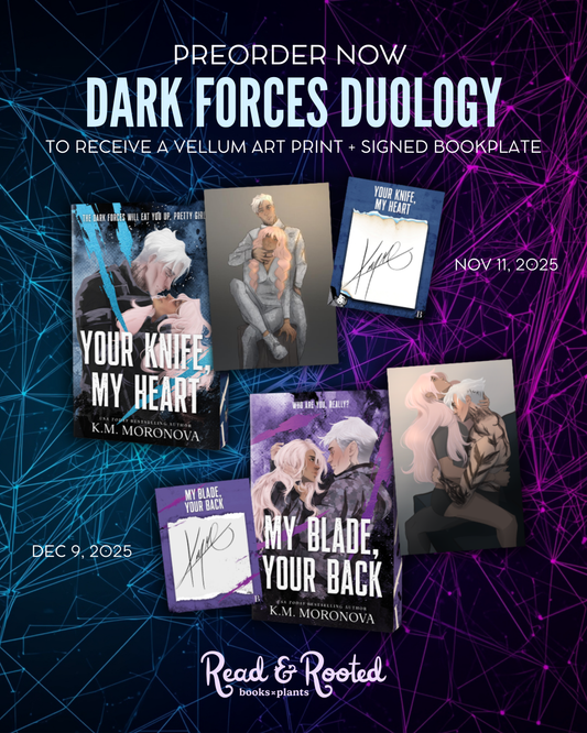 PRE-ORDER Your Knife, My Heart (Deluxe Edition) (Dark Forces 1) - KM Moronova (Releases 11/11/2025)