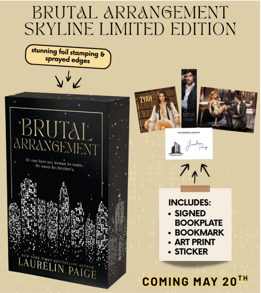 Brutal Arrangement: Skyline Edition - Laurelin Paige (Signed Bookplate & Goodies)