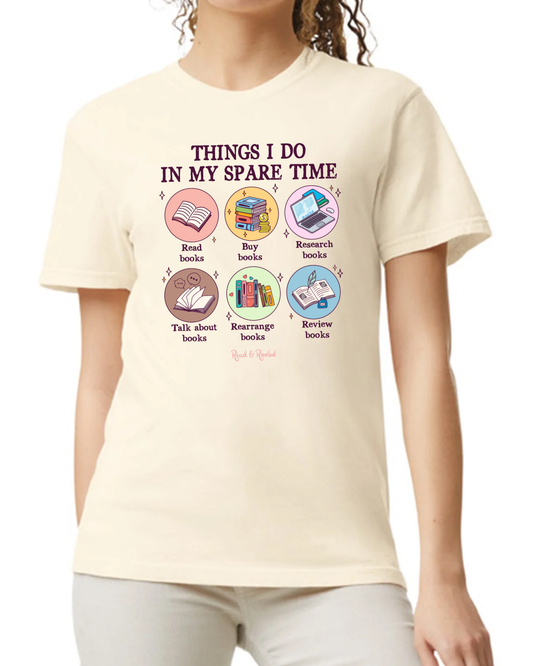 Things I Do Books Shirt (In-Store Stock)