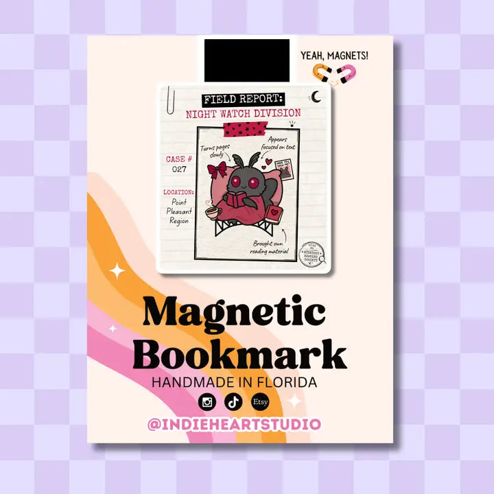 Magnetic Bookmark - Night Watch Cryptid