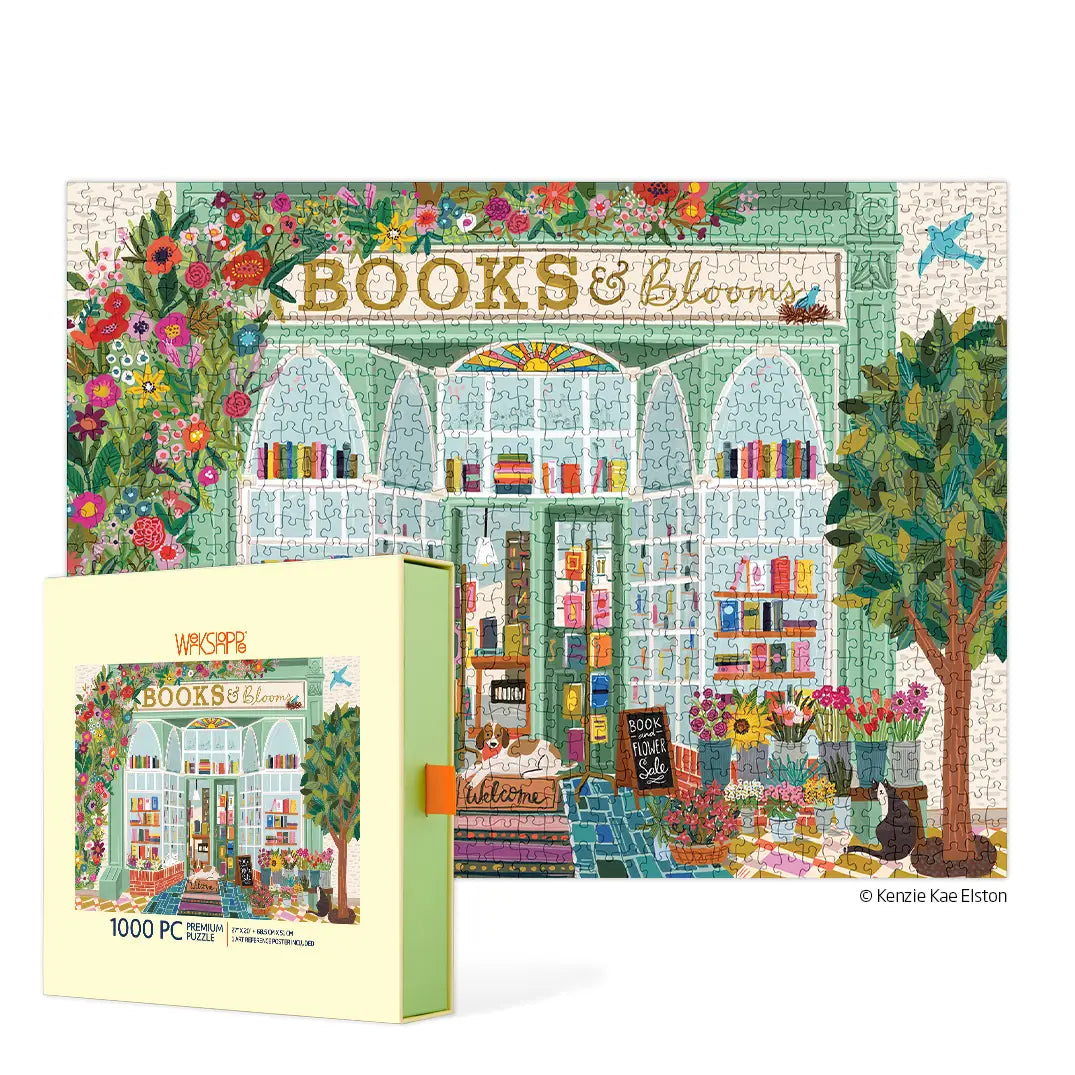 Puzzle - Books & Blooms