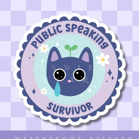 Sticker - Public Speaking Survivor