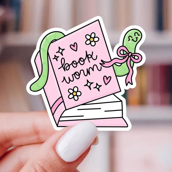 Sticker - Book Worm