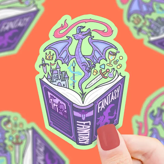 Sticker - Fantasy Book Club