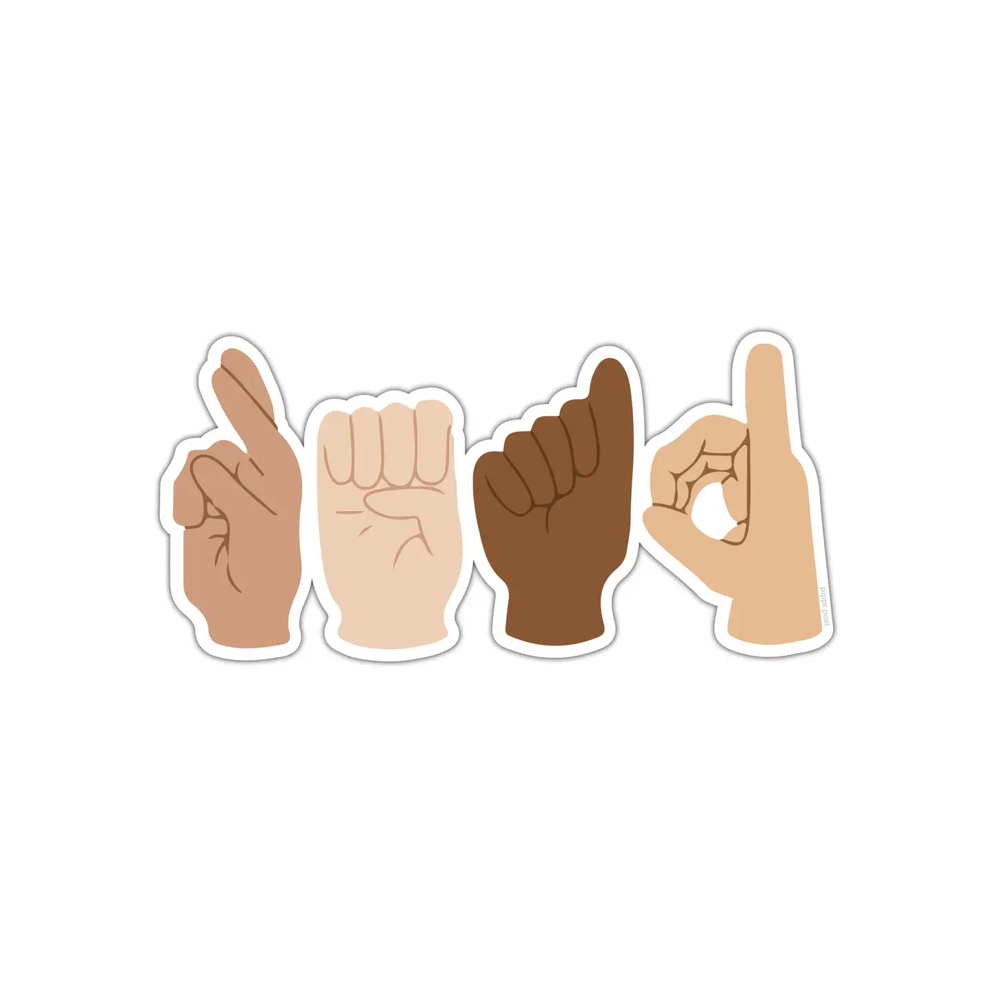 Sticker - Read ASL