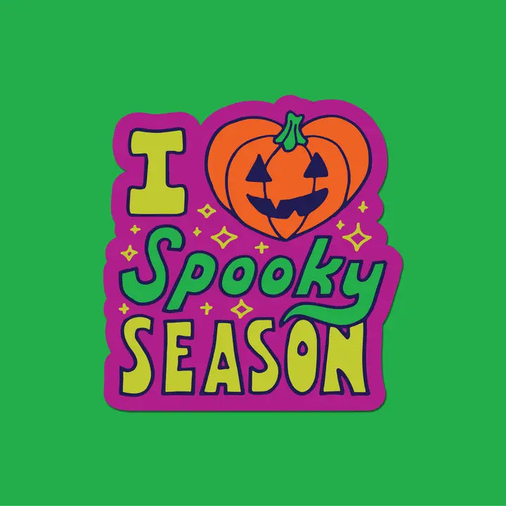 Sticker - I Love Spooky Season