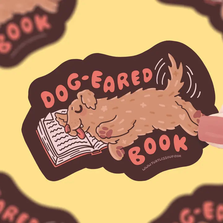 Sticker - Dog-Eared Book