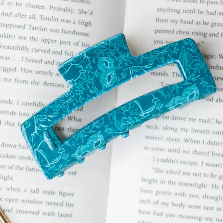 Bookish Hair Claw Clips