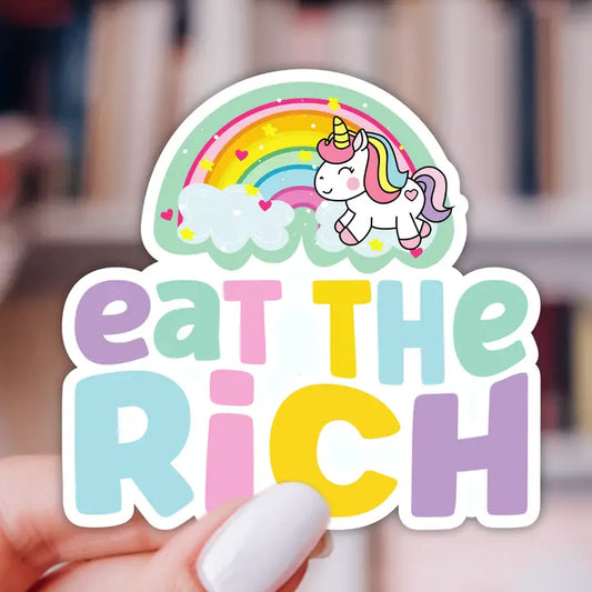 Sticker - Eat the Rich Rainbow