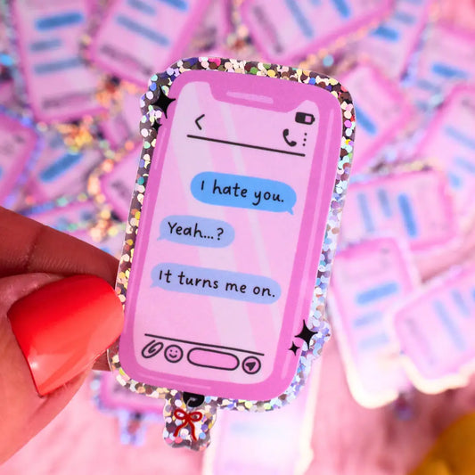 Sticker - I Hate You, It Turns Me On