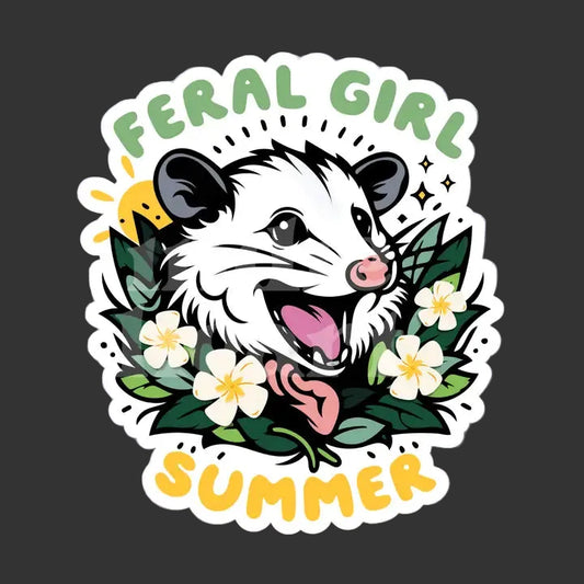 Sticker - Feral Girl Summer
