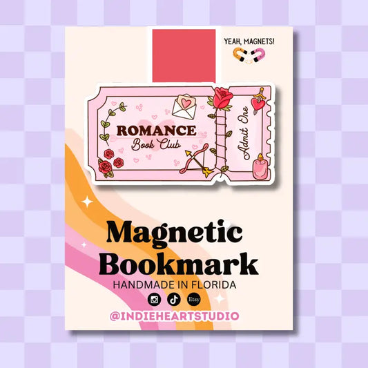 Magnetic Bookmark - Romance Book Club
