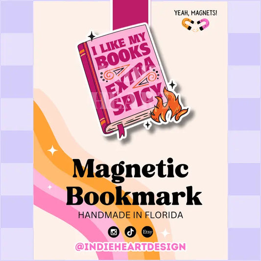 Magnetic Bookmark - Extra Spicy Books
