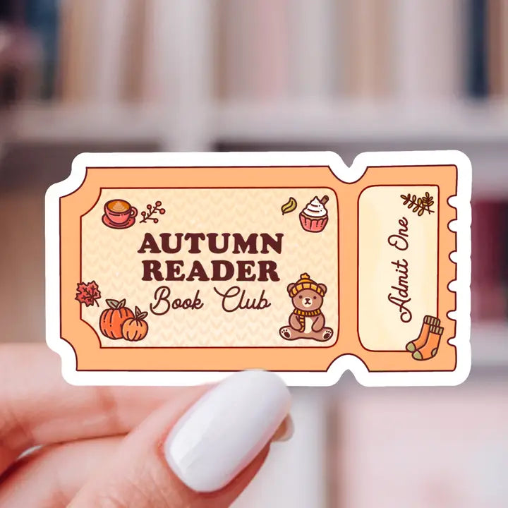 Sticker - Autumn Reader Ticket