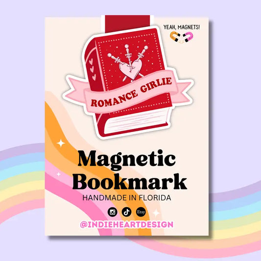 Magnetic Bookmark - Romance Girlie