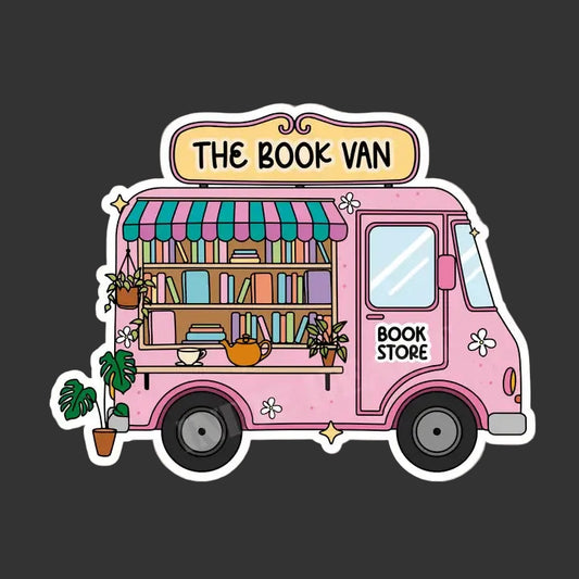 Sticker - Mobile Bookstore Book Van