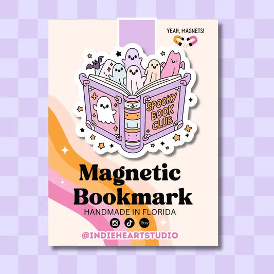 Magnetic Bookmark - Spooky Book Club