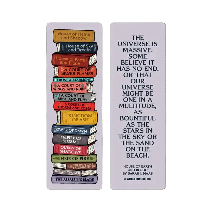 Bookmark - Sarah J Maas Stack
