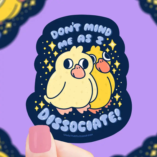 Sticker - Dissociate Duck