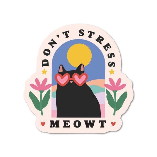 Sticker - Don't Stress Meowt