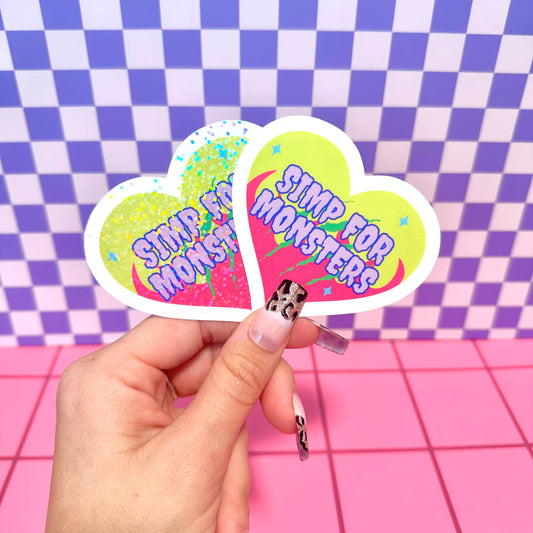 Sticker - Simp for Monsters
