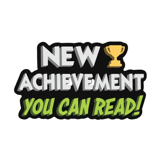 Sticker - New Achievement: You Can Read (DCC)