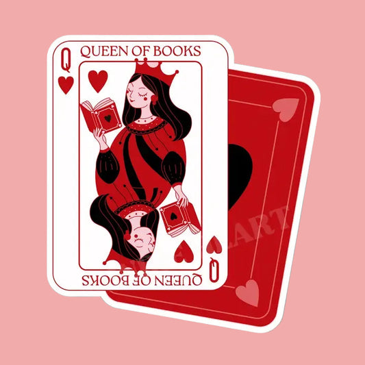 Sticker - Queen of Books