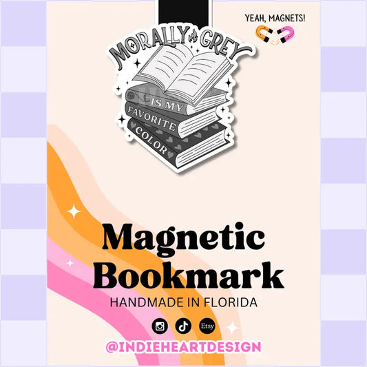 Magnetic Bookmark - Morally Grey