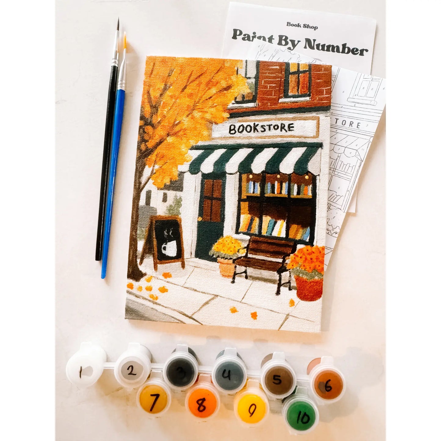 Paint by Numbers - Book Shop