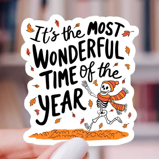 Sticker - Most Wonderful Time Fall