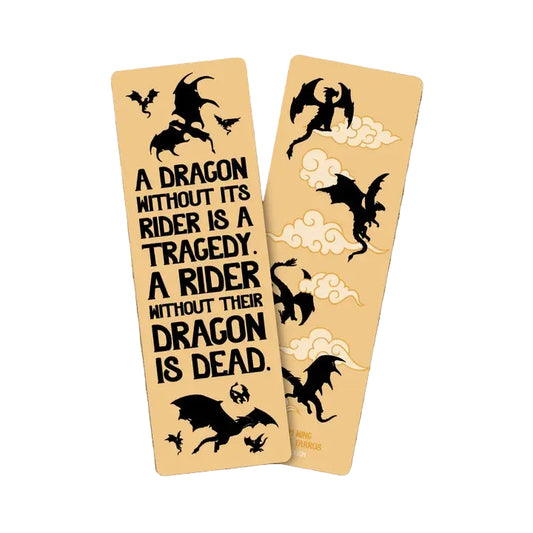 Bookmark - Dragon Without Their Rider (Fourth Wing)
