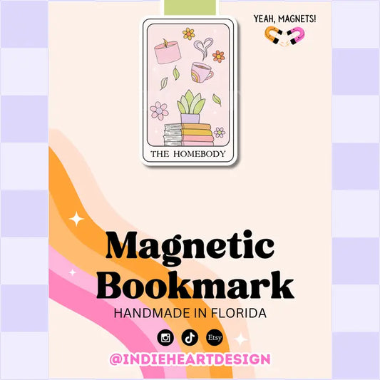 Magnetic Bookmark - Homebody Tarot Card