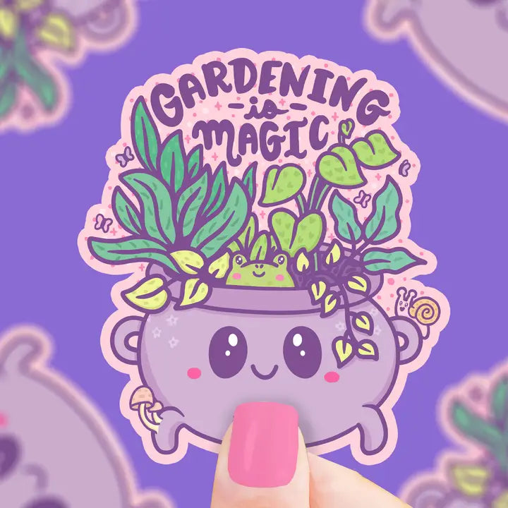 Sticker - Gardening is Magic Witchy
